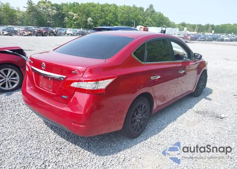 2014 Nissan Sentra Sv from USA, damaged, VIN 3N1AB7AP1EL618671